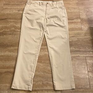 Polo Ralph Lauren Tailored Fit Pants Mens 33x30 Beige Khaki Golf Casual